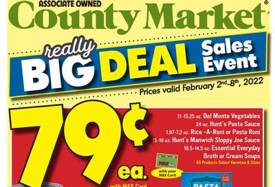 County Market (IL, IN, MO) Weekly Ad Flyer February 1 to February 8