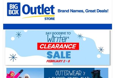 Big Box Outlet Store Flyer February 2 to 8