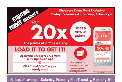 Shoppers Drug Mart (ON) Flyer February 5 to 10