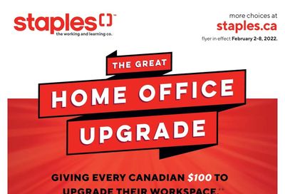 Staples Flyer February 2 to 8