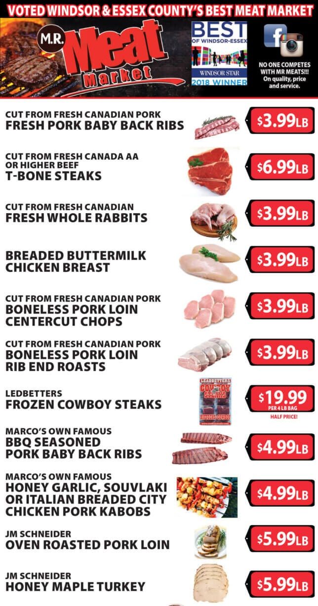 M R Meat Market Flyer March 21 To 28