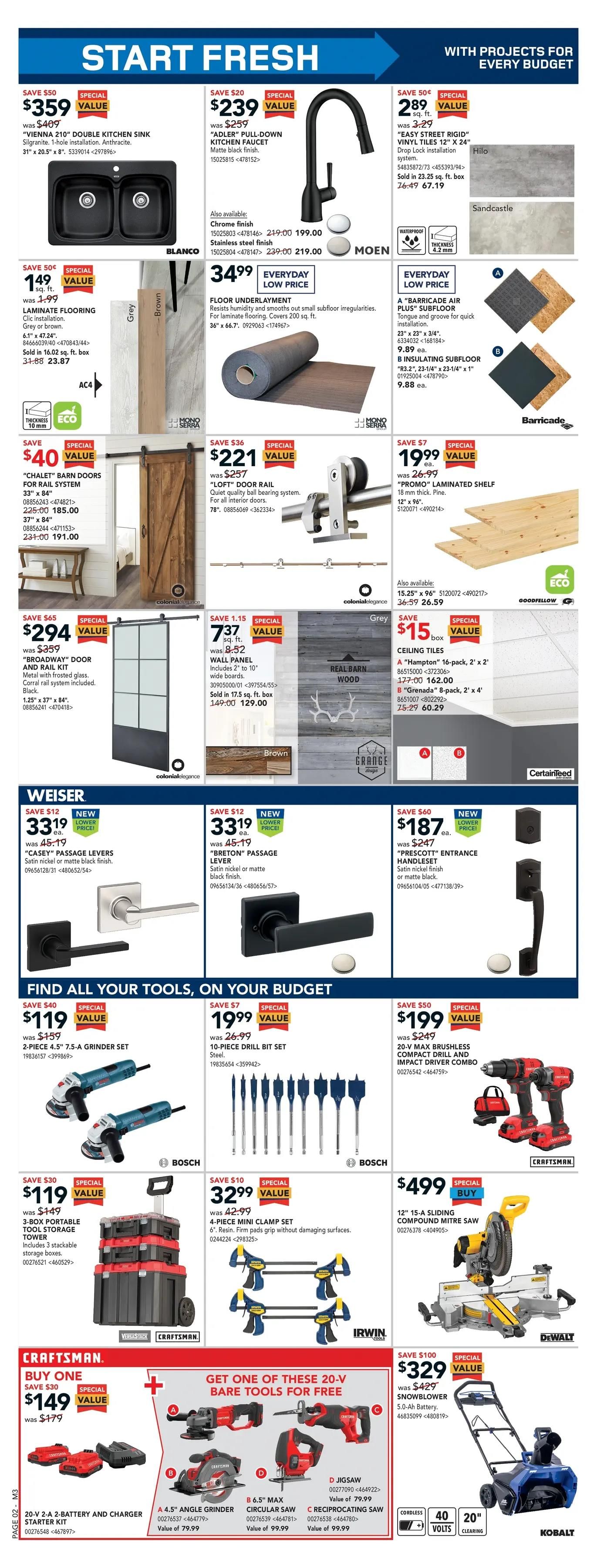 Rona (Atlantic) Flyer February 3 to 9