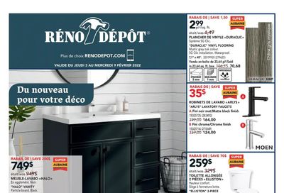 Reno Depot Flyer February 3 to 9
