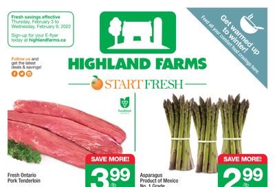 Highland Farms Flyer February 3 to 9