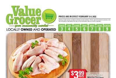 Value Grocer Flyer February 3 to 9