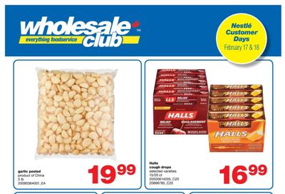 Wholesale Club (Atlantic) Flyer February 3 to 23