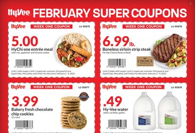 Hy-Vee (IA, IL, MN, MO, SD) Weekly Ad Flyer February 2 to February 9