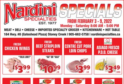 Nardini Specialties Flyer February 3 to 9