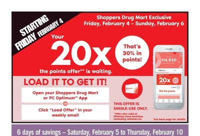 Shoppers Drug Mart (West) Flyer February 5 to 10