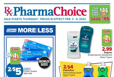 PharmaChoice (BC, AB, SK & MB) Flyer February 3 to 9