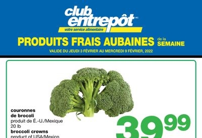 Wholesale Club (QC) Fresh Deals of the Week Flyer February 3 to 9