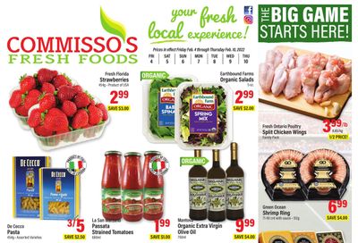 Commisso's Fresh Foods Flyer February 4 to 10