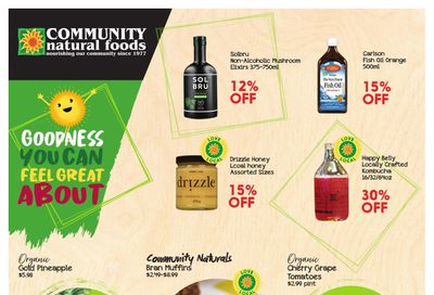 Community Natural Foods Flyer February 3 to 9