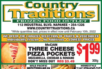 Country Traditions Flyer February 3 to 10