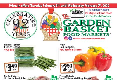 The Garden Basket Flyer February 3 to 9
