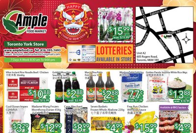 Ample Food Market (North York) Flyer February 4 to 10