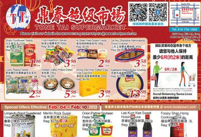 Tone Tai Supermarket Flyer February 4 to 10