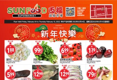 Sunfood Supermarket Flyer February 4 to 10
