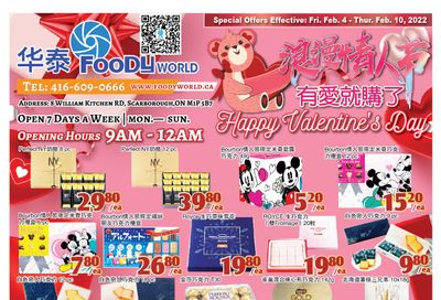 Foody World Flyer February 4 to 10