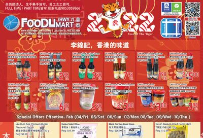 FoodyMart (HWY7) Flyer February 4 to 10