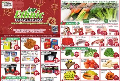 Ethnic Supermarket Flyer February 4 to 10