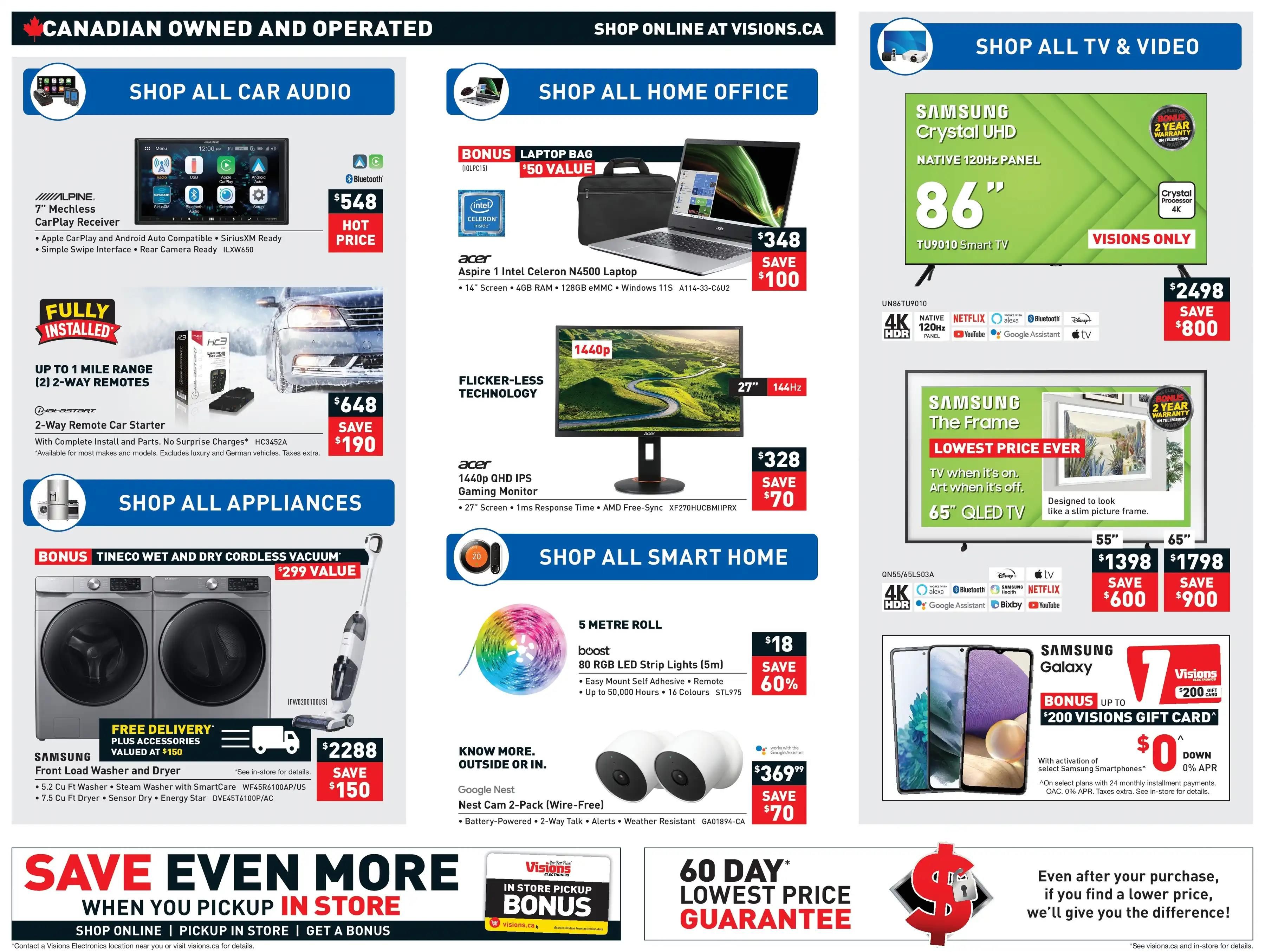 Visions Electronics Flyer February 4 to 10