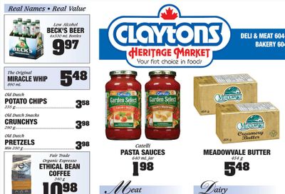 Claytons Heritage Market Flyer February 4 to 10