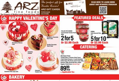 Arz Fine Foods Flyer February 4 to 10
