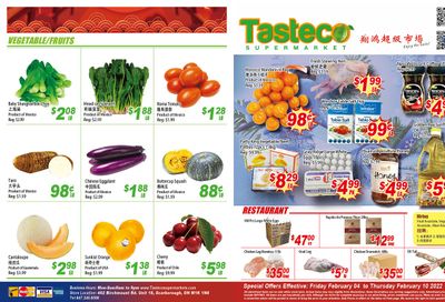 Tasteco Supermarket Flyer February 4 to 10
