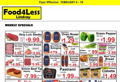 Food 4 Less Flyer February 4 to 10