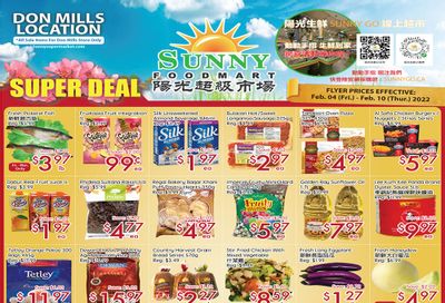 Sunny Foodmart (Don Mills) Flyer February 4 to 10
