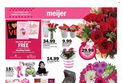 Meijer (IL, IN, KY, MI, OH, WI) Weekly Ad Flyer February 6 to February 13