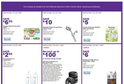 Costco (BC, AB, SK & MB) Weekly Savings March 23 to 29