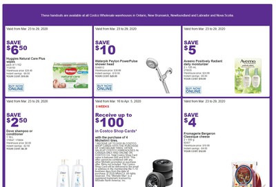 Costco (ON & Atlantic Canada) Weekly Savings March 23 to 29