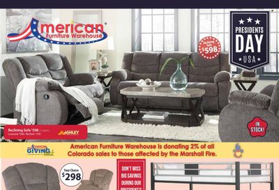 American Furniture Warehouse (AZ, CO, TX) Weekly Ad Flyer February 6 to February 13