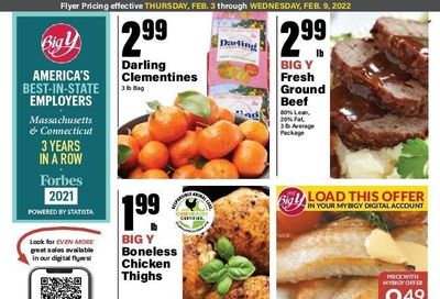 Big Y (MA) Weekly Ad Flyer February 6 to February 13