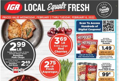 IGA Weekly Ad Flyer February 6 to February 13