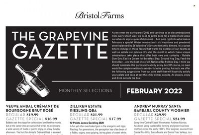 Bristol Farms (CA) Weekly Ad Flyer February 6 to February 13