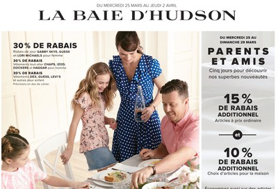 Hudson's Bay (QC) Flyer March 25 to April 2