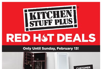 Kitchen Stuff Plus Red Hot Deals Flyer February 7 to 13