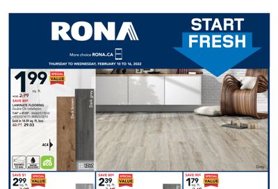 Rona (ON) Flyer February 10 to 16