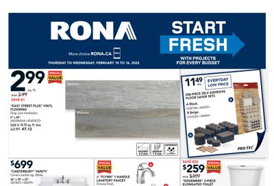 Rona (Atlantic) Flyer February 10 to 16