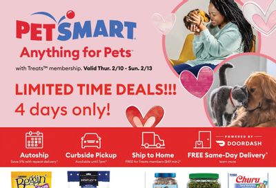 PetSmart Flyer February 10 to 13