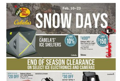 Bass Pro Shops Flyer February 10 to 16