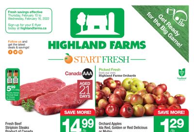 Highland Farms Flyer February 10 to 16