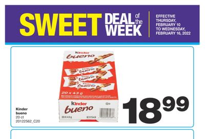 Wholesale Club Sweet Deal of the Week Flyer February 10 to 16