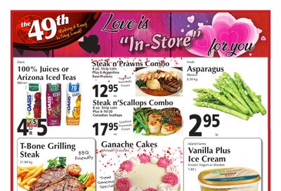The 49th Parallel Grocery Flyer February 10 to 16