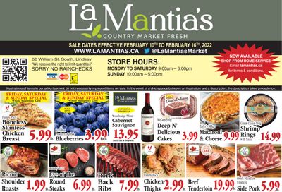 LaMantia's Flyer February 10 to 16