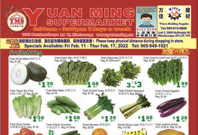 Yuan Ming Supermarket Flyer February 11 to 17
