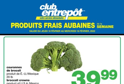 Wholesale Club (QC) Fresh Deals of the Week Flyer February 10 to 16